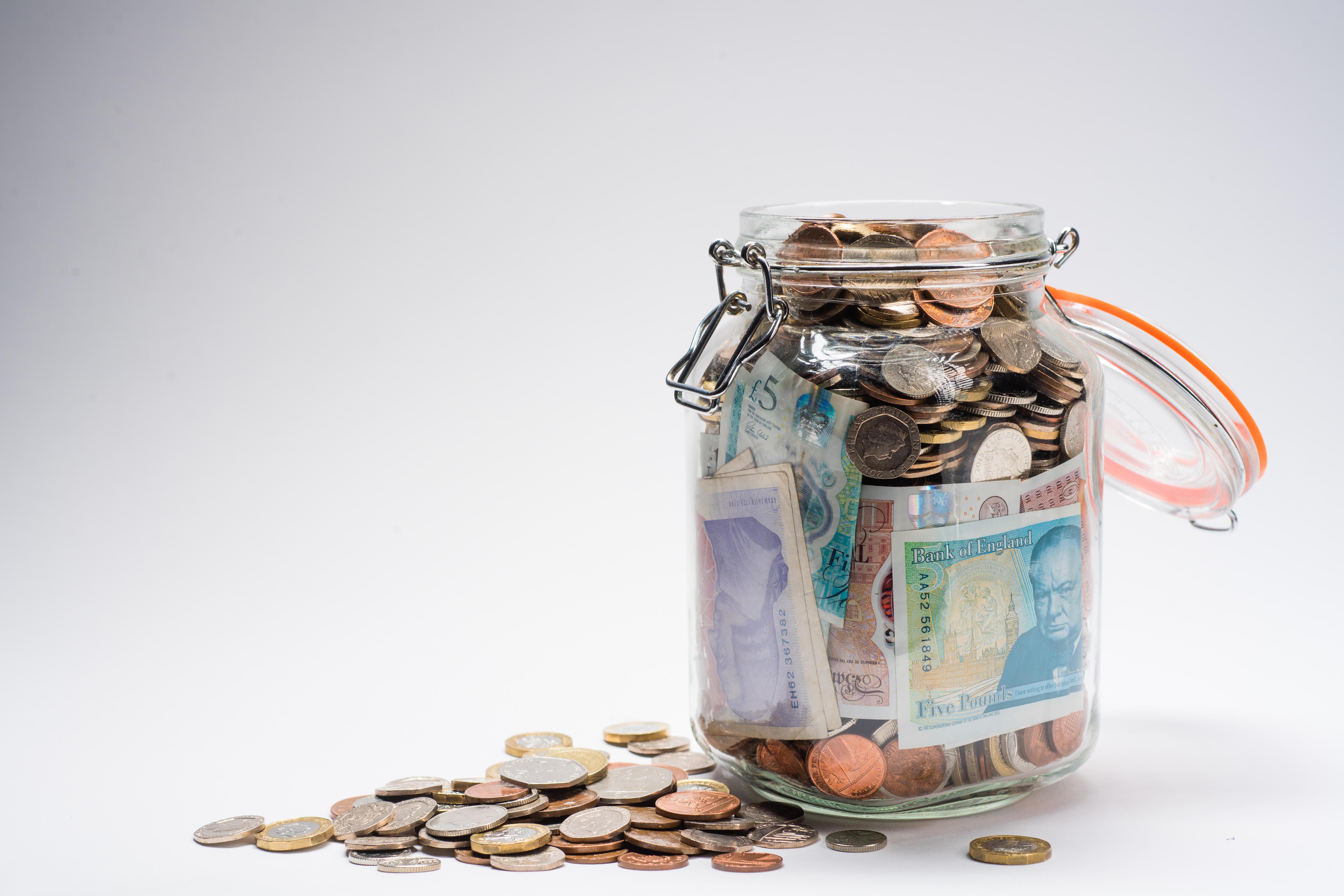 Some Brits will swear by saving up pennies in a jar until they have enough savings