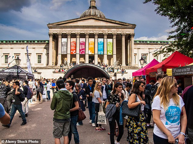 New term: Freshers’ Week at University College London. For many students, it is the first time they have managed money