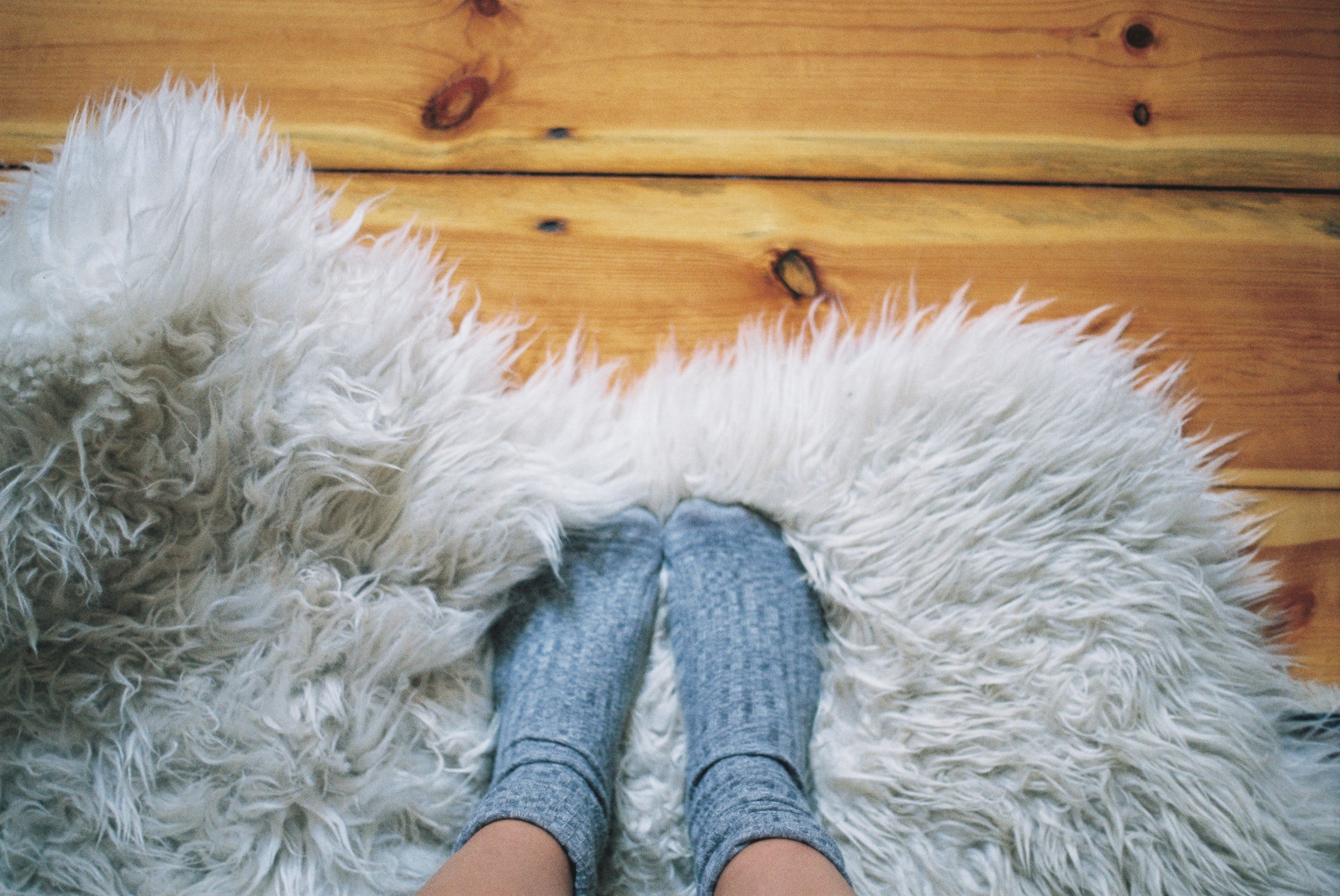 Investing in cosy rugs can keep your feet toasty if you have floorboards in your home