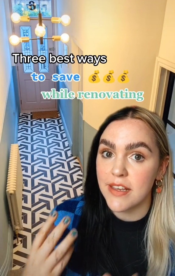 Sharn, from London, shared her top money-saving tips to renovate on a budget
