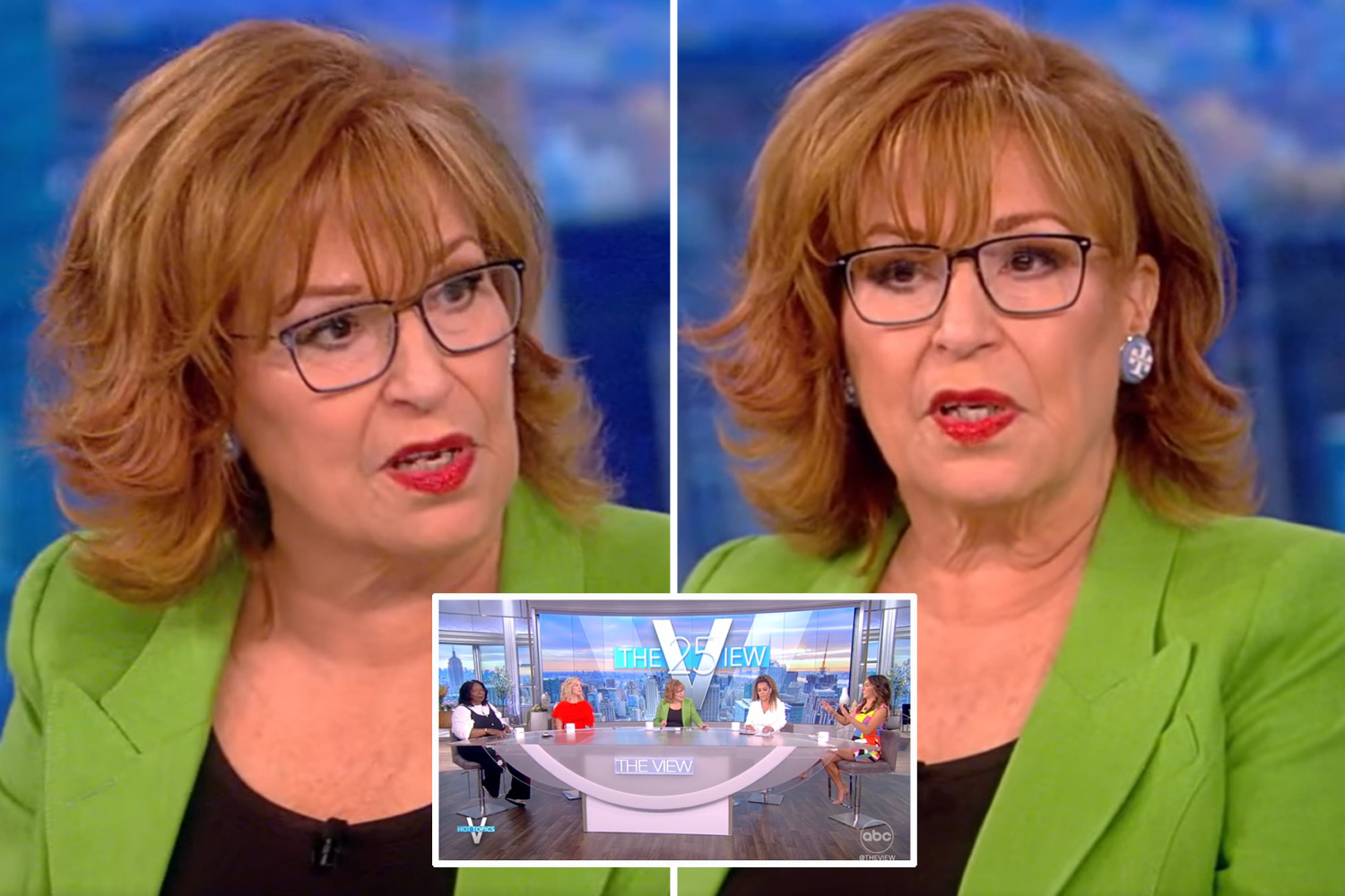 The View’s Joy YELLS at crew member to 'hurry up' during off-air Q&A with audience