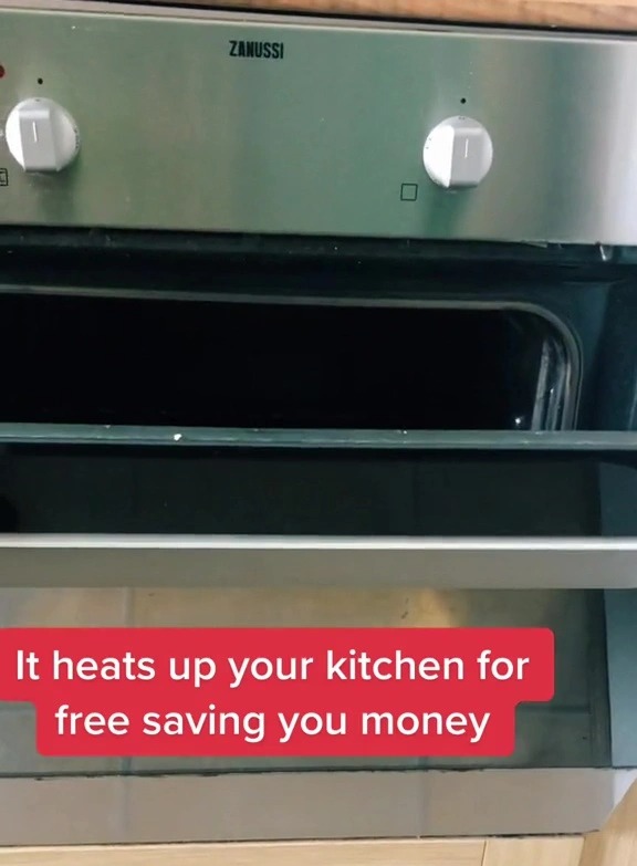 According to this TiKTok user, if you keep your oven door open after cooking, it will heat up your kitchen