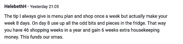 Switching out meat for beans, and being vigilant when checking the per-kilo price of fruit and veg could help save you money, according to these Mumsnetters