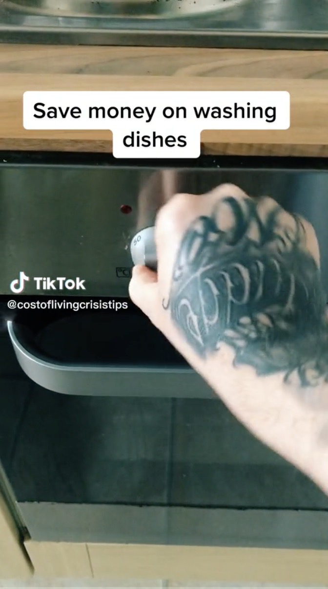 The TikToker shared his handy hack for making the most of the heat from your oven