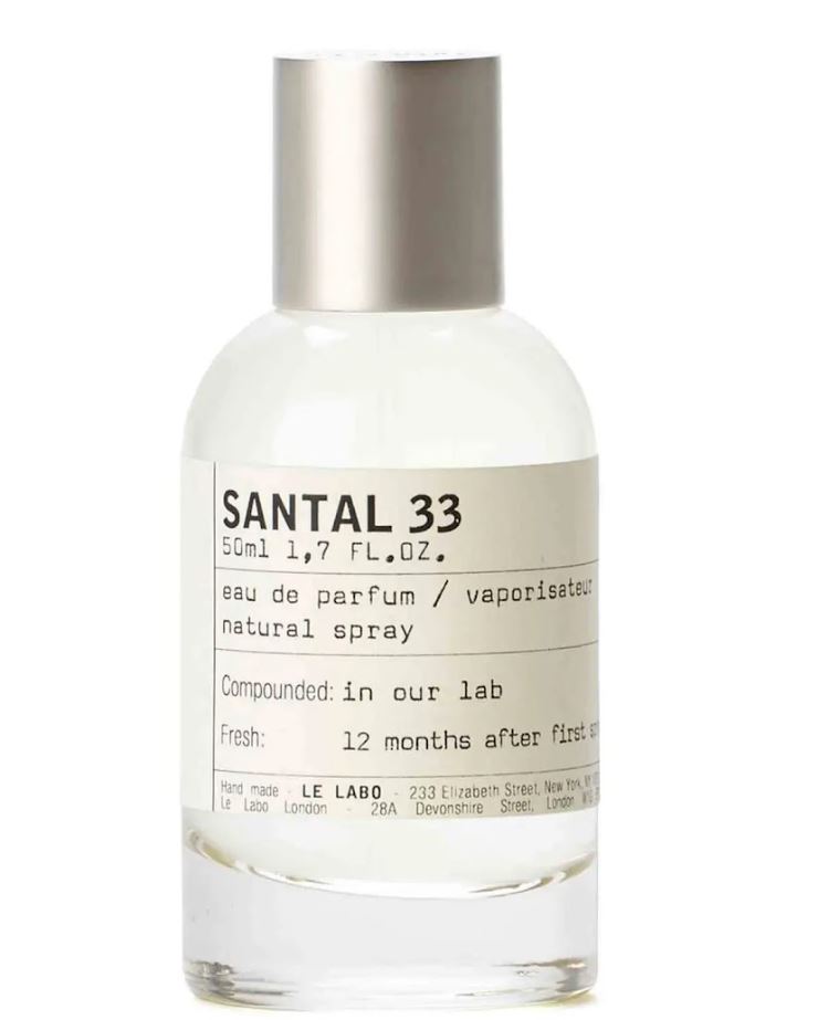 Le Labo Santal 33 EDP fragrance is £157 for 50ml at Cult Beauty